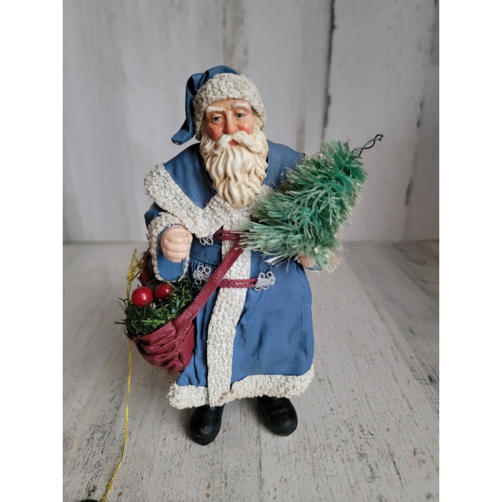 Clothtique possible dream Victorian Santa Claus ornament tree vintage Xmas
